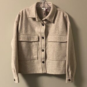 NWOT beachlunchlounge Tan Jacket